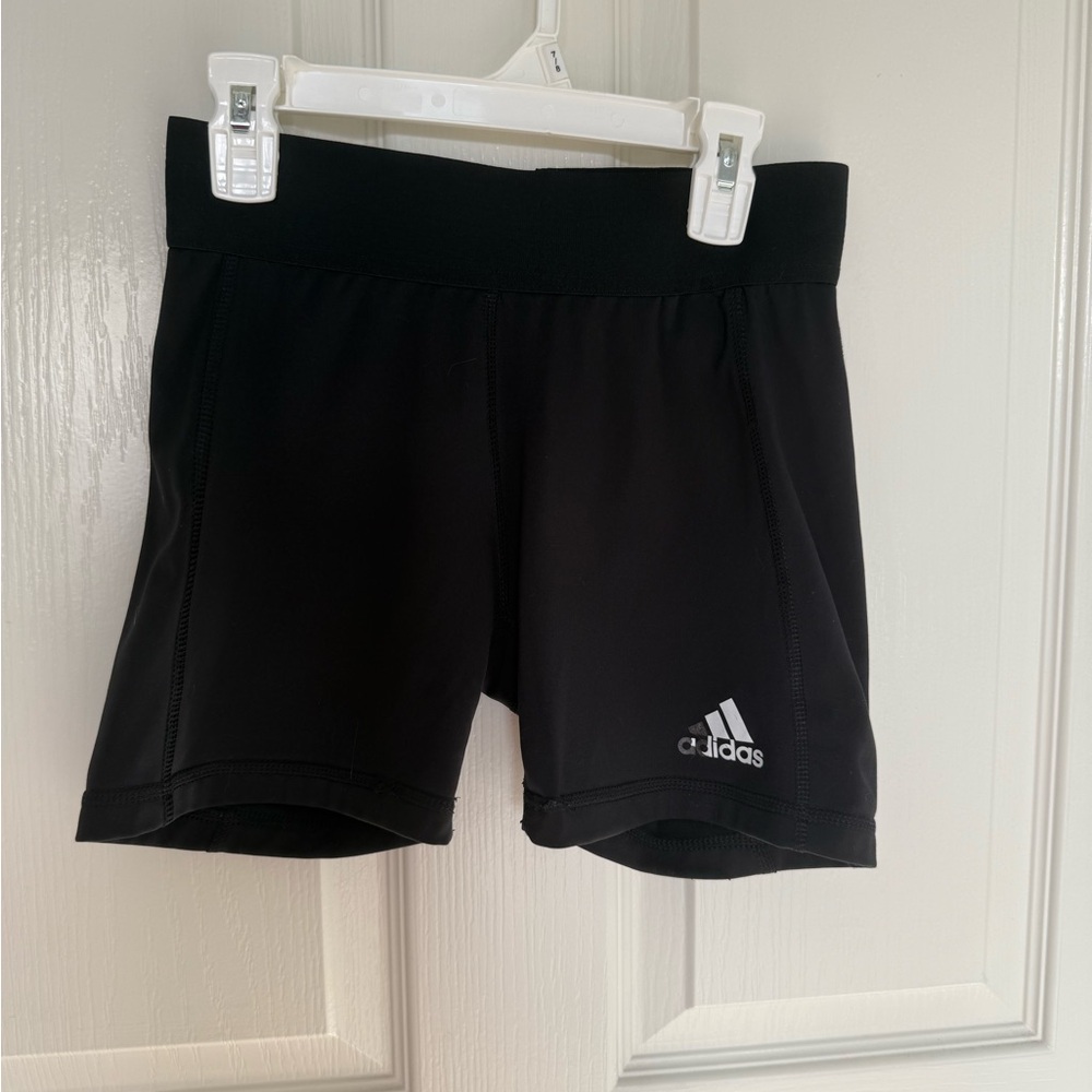 Adidas Black Athletic Compression Shorts